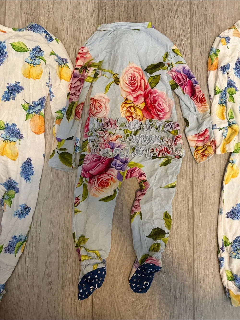 Posh Peanut 6-9M (4 footed pajamas)